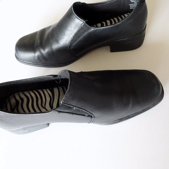 Tarantula Black Rubber Slip Resistant Work Dress Shoes - Picture 3 of 9